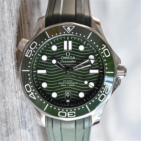 omega seamaster green price